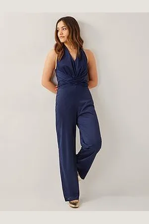 Monsoon Girls Tia Twist Sleeveless Jumpsuit