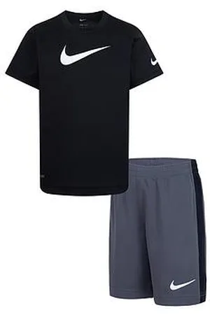 Nike Kids Boys Swoosh S/S T-Shirt And Short Set