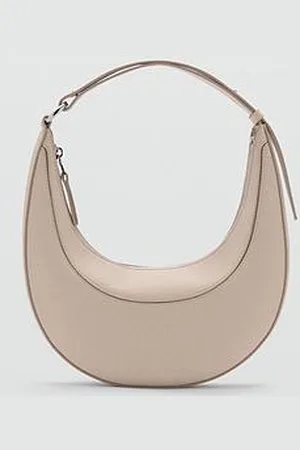MANGO Oval Shoulder Bag