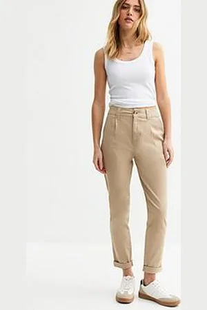New Look Stone Tapered Leg Chino Trousers