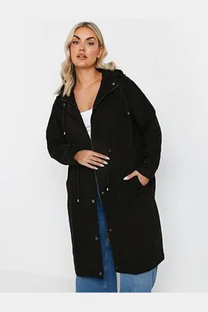 Yours Curve Longline Cotton Parka