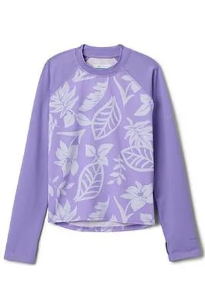 Columbia Kids Unisex Sandy Shores Printed Long Sleeve Sunguard