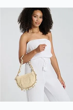 South Beach Shell Embellished Shoulder Bag