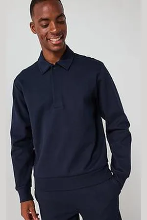 MANGO Beach Essentials Button Collar Sweat Top