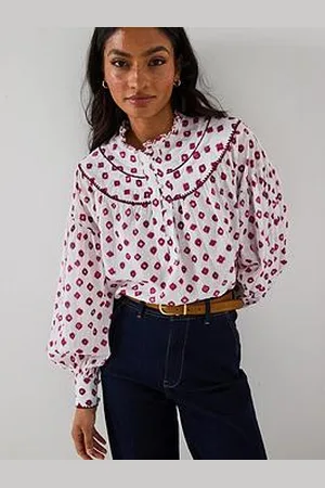Very Aztec Smock Blouse