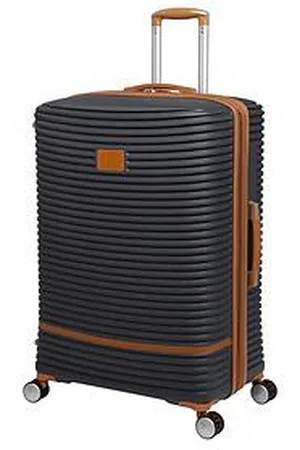 IT Luggage Replicating Large Charcoal Expandable Suitcase Set