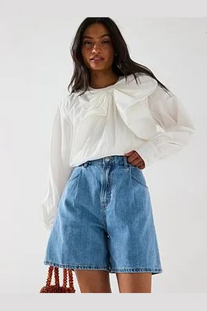 Very Bow Cotton Blouse