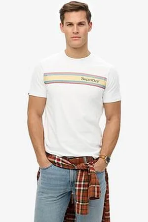 Superdry Venue Logo Stripe Relaxed Fit T-Shirt