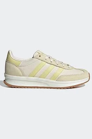 adidas Womens Run 70S 20 Trainers - Wonder White/Powder Yellow