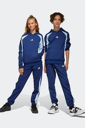 adidas Junior Boys Seasonal Essentials Colorblock Joggers - Blue