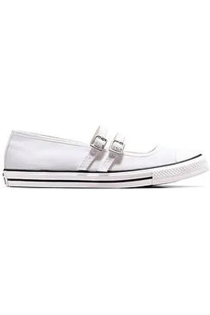 Converse Womens Chuck Taylor All Star Dainty Mary Jane Canvas Slipwhite/Egret/White
