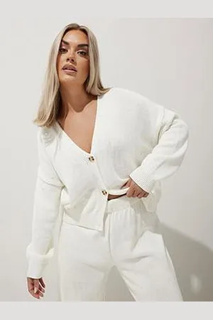 Yours Curve Pastel Nibble Cardigan