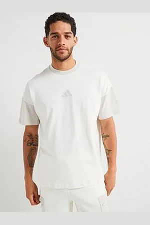 adidas Mens All Szn Colourblock T-Shirt - White