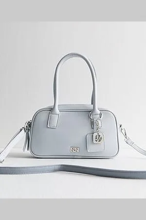 New Look Faux Leather Bowling Bag