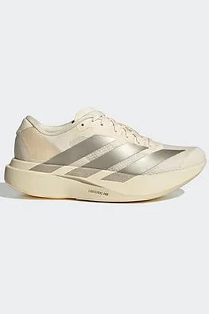 adidas Womens Running Adizero Evo Sl Trainers - Wonder White/Cyber Metallic/Warm Vanilla