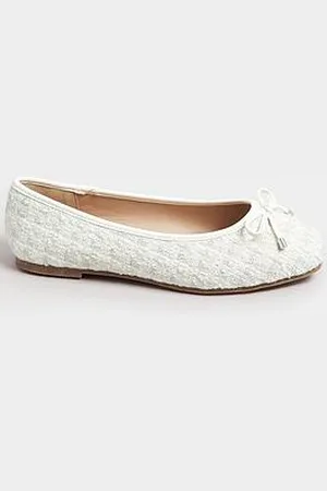 Long Tall Sally Boucle Ballet Pump