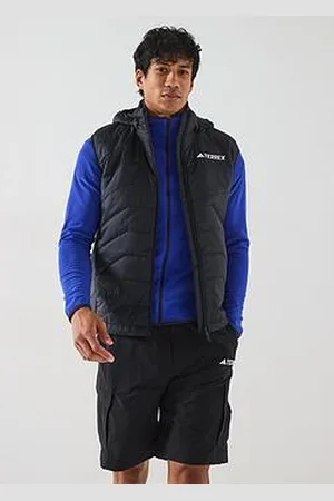 adidas Mens Mountain Insulated Hooded Vest