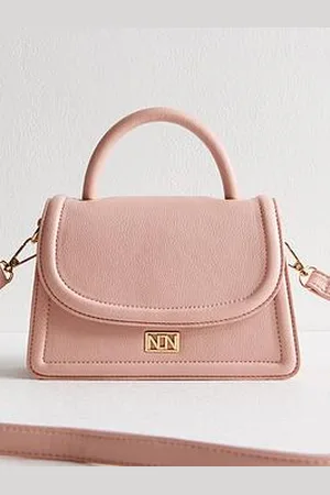 New Look Faux Leather Top Handle Bag