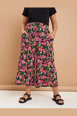 Yours Curve Jersey Midaxi Culotte