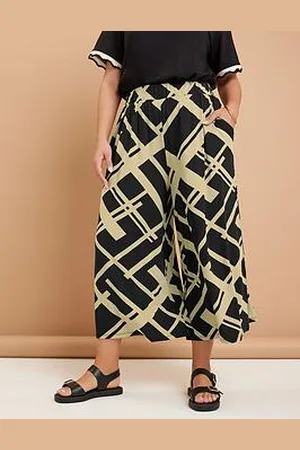 Yours Curve Jersey Midaxi Culotte