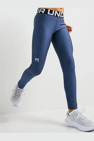 Under Armour Junior Girls Training Heatgear Tights - Grey