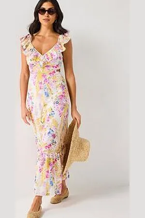 VERO MODA Woven Ankle Drop Hem Dress - Print