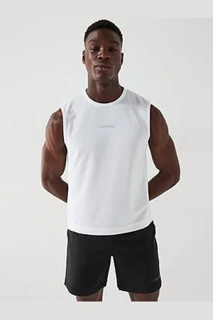 Calvin Klein Ck Small Centre Logo Woven Vest