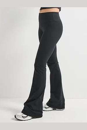 Converse Womens Flare Leggings - Black