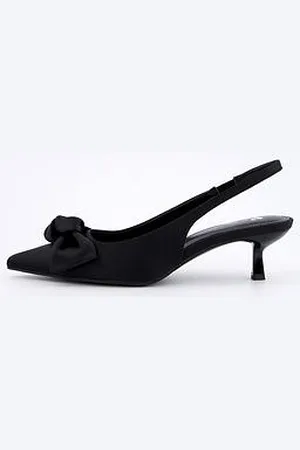 Very Kitten Heel Shoes With Bow