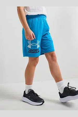 Under Armour Junior Boys Training Tech Logo Shorts - Blue
