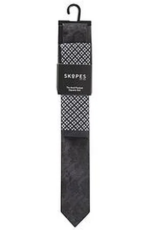 Skopes Floral Print Tie And Pocket Square Set