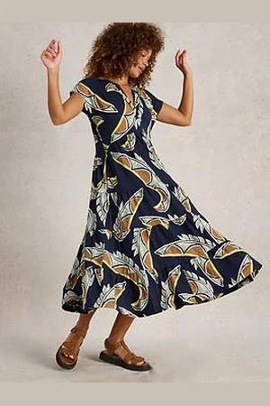 White Stuff Tabitha Jersey Midi Dress
