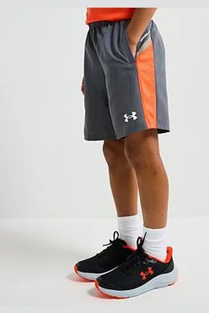 Under Armour Junior Boys Training Tech Utility Woven Shorts - Grey
