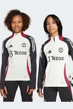 adidas Manchester United Youth Training Top - Black/