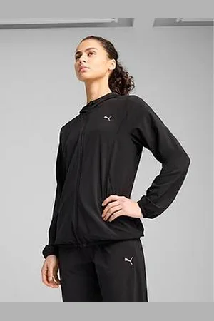 PUMA Womens Running Velocity Woven Jacket - Black