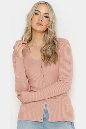Long Tall Sally Tall Scallop Edge Detail Cardigan