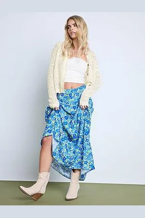 PixieGirl Petite Ditsy Maxi Skirt