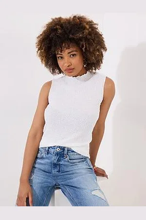 Joe Browns Sophia Textured Lettuce Edge Top