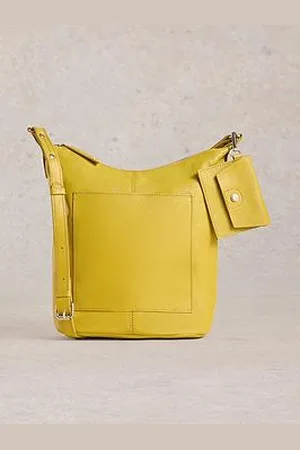 White Stuff Fern Leather Crossbody