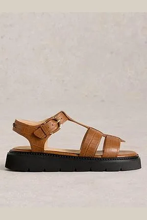 White Stuff Rose Leather Sandal