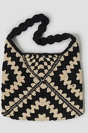 Monsoon Mae Crochet Shopper Bag