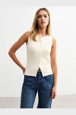 New Look Girls Slash Neck Vest