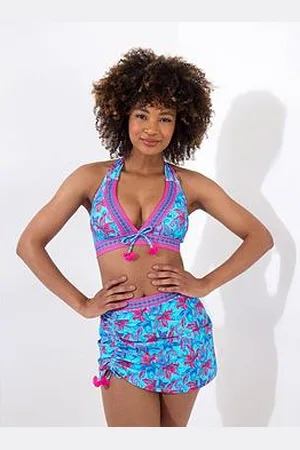 Joe Browns Lagoon Azure Bikini Top - Azure