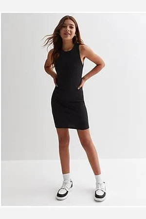 New Look Girls Ribbed Racer Dress