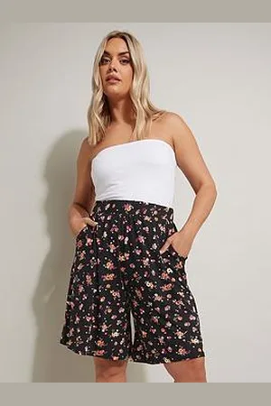 Yours Curve Jersey Short