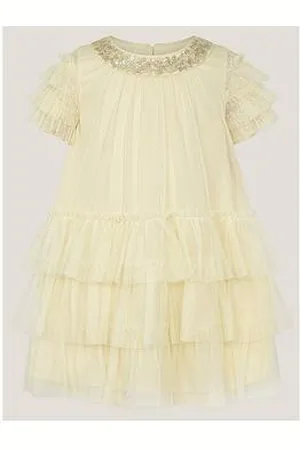 Monsoon Baby Girls Alexandra Swing Dress