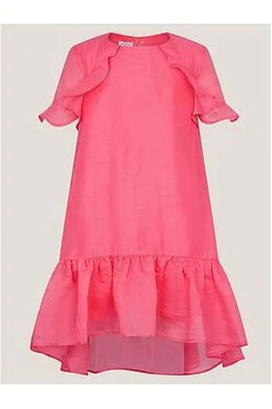 Monsoon Girls Lottie Frill Swing Party Dress
