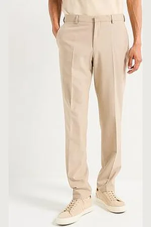 HUGO BOSS H-Leon Regular Fit Wool Mix Suit Trousers