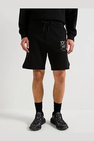 HUGO BOSS Racing Bull Deswick Reflective Logo Sweat Shorts