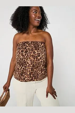 Very Bandeau Banded Hem Top